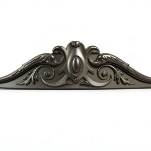 Ekena Millwork Kendall Center Corbel Scroll Onlay 42"W x 8"H x 2.5"P-0