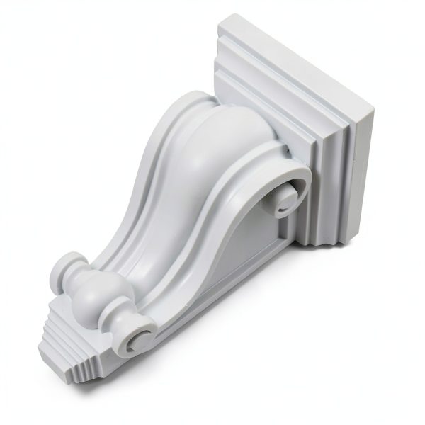 LC LICTOP PU Corbel Vintage White Shelf Bracket 4x4x7.16 Inch-5