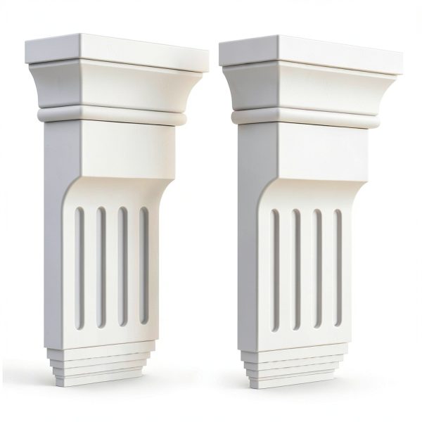 6 Inch Corbels Bracket Briwooody Millwork Decorative PU Bracket-6