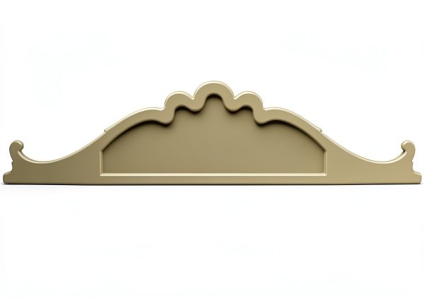 Ekena Millwork Kendall Center Corbel Scroll Onlay 42"W x 8"H x 2.5"P-3