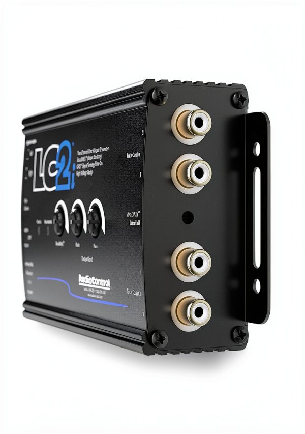 AudioControl LC2i 2-Channel Line Output Converter with AccuBASS for Adding Subwoofers, Amplifiers to Factory Car Audio Receiver Head Unit, Speaker Level to RCA Line Level Converter-2