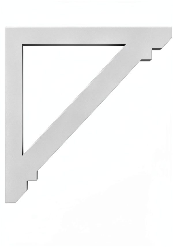 Ekena Millwork Ashford Bracket 2" x 11-7/8" Factory Primed Urethane-3