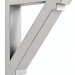 Ekena Millwork Ashford Bracket 2" x 11-7/8" Factory Primed Urethane-0