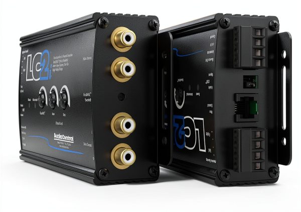 AudioControl LC2i 2-Channel Line Output Converter with AccuBASS for Adding Subwoofers, Amplifiers to Factory Car Audio Receiver Head Unit, Speaker Level to RCA Line Level Converter-1