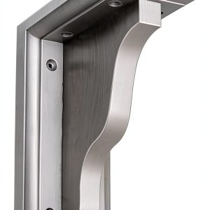 Hamilton Bracket Ekena Millwork Pebble Grey 3"W x 5"D x 7"H-0