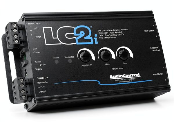 AudioControl LC2i 2-Channel Line Output Converter with AccuBASS for Adding Subwoofers, Amplifiers to Factory Car Audio Receiver Head Unit, Speaker Level to RCA Line Level Converter-3