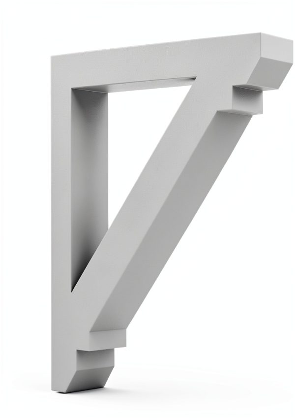 Ekena Millwork Ashford Bracket 2" x 11-7/8" Factory Primed Urethane-1