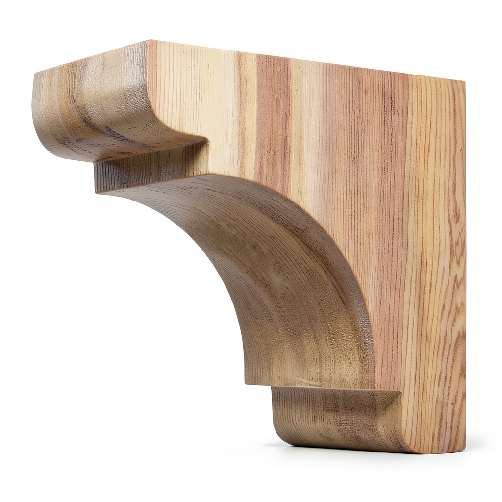 Installing Wood Corbel 31T1S Smooth Finish by Timber Build – 5½