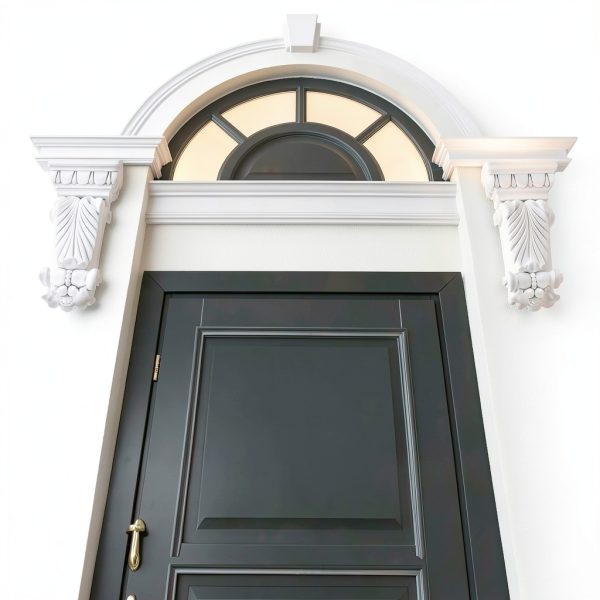 Corbels Weysat 2-Pc Decorative Bracket for Doorway & Fireplace-6