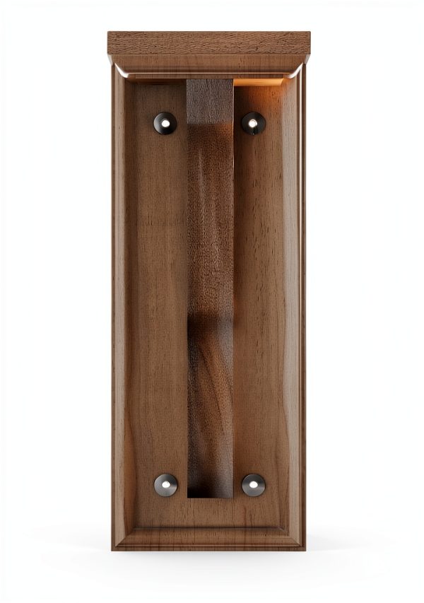 Ekena Millwork BKT03X07X09HARW Hamilton Traditional Wood Brackets, 3 1/2"W x 7"D x 9"H , Rubberwood-1