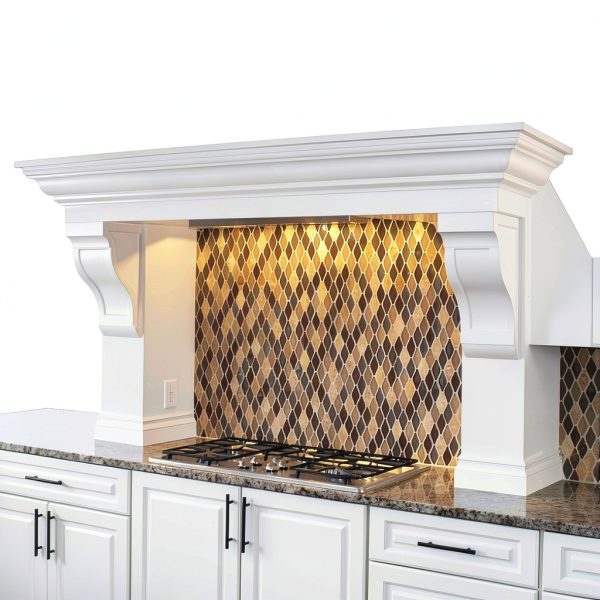 Ekena Millwork Corbel 5 1/4" W x 3 1/4" D x 8 3/8" H White Urethane-6