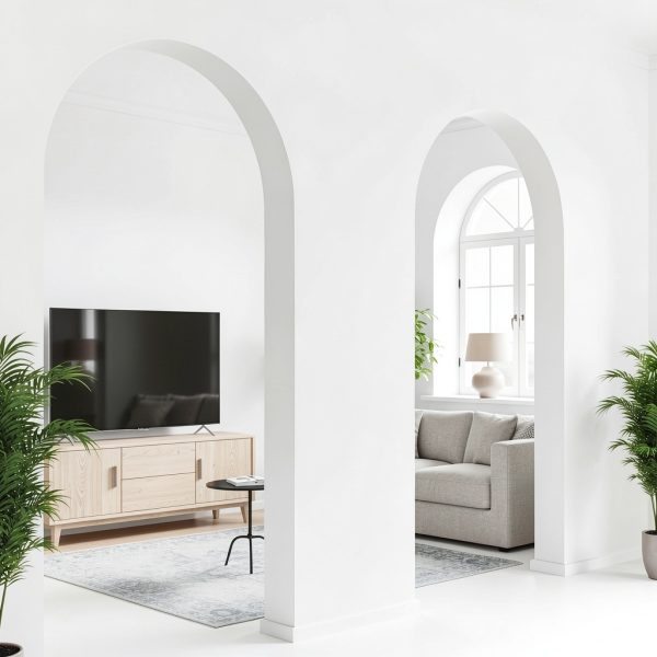 Round Doorway Arch Kit 2 Pack ihork Pre Curved Drywall 9x9x5 Inch-1