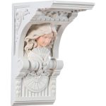 Endurathane Hestia Corbel by Ekena Millwork – 6x8x12in, Factory Primed-0