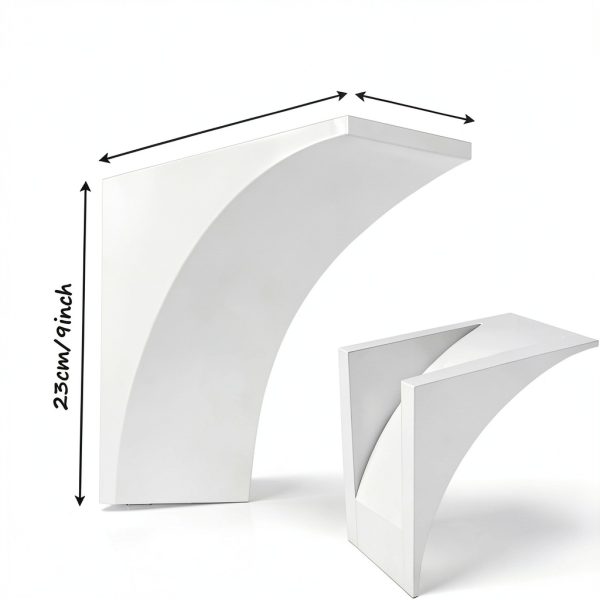 Round Doorway Arch Kit 2 Pack ihork Pre Curved Drywall 9x9x5 Inch-5
