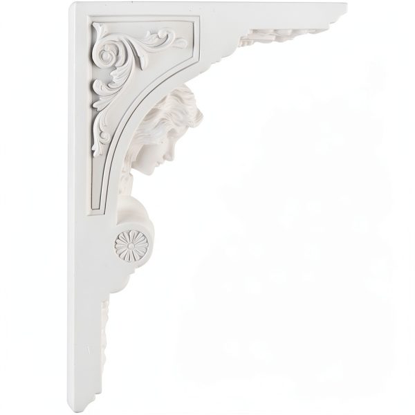 Endurathane Hestia Corbel by Ekena Millwork – 6x8x12in, Factory Primed-3
